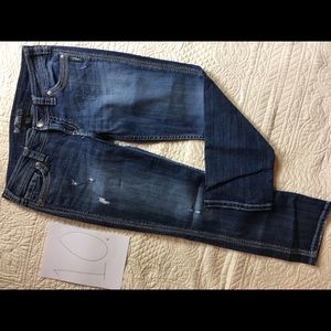 Silver Twisted Capri 28